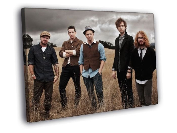 One Republic Pop Rock Band Music Rare  20x16 inch FRAMED CANVAS WALL PRINT