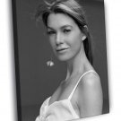 Ellen Pompeo Beautiful Portrait Actress BW  20x16 inch FRAMED CANVAS WALL PRINT
