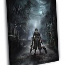 Bloodborne Video Game WALL  20x16 inch FRAMED CANVAS PRINT
