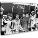 The Who Rock Band Classic Group BW  20x16 inch FRAMED CANVAS WALL PRINT