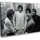 The Who Rock Band Music BW  20x16 inch FRAMED CANVAS WALL PRINT
