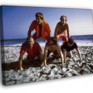 The Beach Boys Sea Retro Sand Rock Band  20x16 inch FRAMED CANVAS WALL PRINT