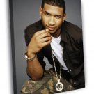 Usher R&B Music Singer WALL  20x16 inch FRAMED CANVAS PRINT