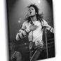 Michael Jackson Music BW Singer Stage  20x16 inch FRAMED CANVAS WALL PRINT