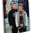 Disclosure Electronic Duo Music  20x16 inch FRAMED CANVAS WALL PRINT