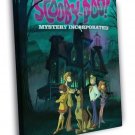 Scooby-Doo! Mystery Incorporated Cool Cartoon Art  20x16 inch FRAMED CANVAS WALL PRINT