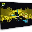 Ben 10 XLR8 Alien Cartoon TV Series Art  20x16 inch FRAMED CANVAS WALL PRINT