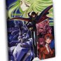 Code Geass Characters Green Hair Anime Manga Art  20x16 inch FRAMED CANVAS WALL PRINT
