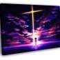 Neon Genesis Evangelion Unit-01 EVA 01 Anime  20x16 inch FRAMED CANVAS WALL PRINT