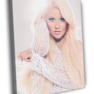 Christina Aguilera Beautiful R&B Music Rare WALL  20x16 inch FRAMED CANVAS PRINT