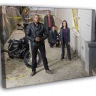 Criminal Minds Suspect Behavior Cast TV Series WALL  20x16 inch FRAMED CANVAS PRINT