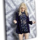 Ellie Goulding Pop Music Singer Rare  20x16 inch FRAMED CANVAS WALL PRINT