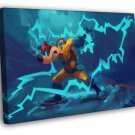 Megavolt Darkwing Duck Cool Amazing Art WALL  20x16 inch FRAMED CANVAS PRINT