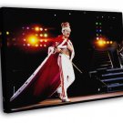 Queen Awesome Famous Freddie Mercury Outfit Rock Band WALL  20x16 inch FRAMED CANVAS PRINT