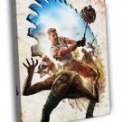 Dead Island 2 Zombie Video Game  20x16 inch FRAMED CANVAS WALL PRINT