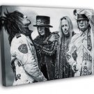 Motley Crue Nikki Sixx Tommy Lee Heavy Metal  20x16 inch FRAMED CANVAS WALL PRINT