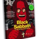 Ozzy Osbourne Rolling Stone Cover Painting Art  20x16 inch FRAMED CANVAS WALL PRINT