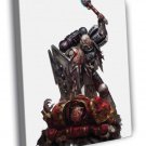 Warhammer 40000 Battle Awesome Video Game   20x16 inch FRAMED CANVAS WALL PRINT