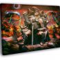 Gamer Throne Cool Video Games Art  20x16 inch FRAMED CANVAS WALL PRINT
