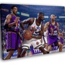 Scottie Pippen Shawn Kemp Reggie Miller 1995  20x16 inch FRAMED CANVAS WALL PRINT