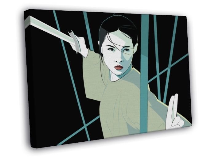 Crouching Tiger Hidden Dragon Movie Cool Art  20x16 inch FRAMED CANVAS WALL PRINT