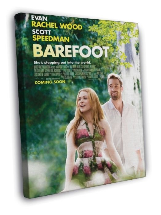 Barefoot Awesome Rachel Wood Speedman Movie WALL  20x16 inch FRAMED CANVAS PRINT
