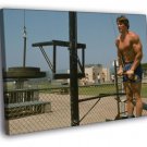 Arnold Schwarzenegger Bodybuilding Workout  20x16 inch FRAMED CANVAS WALL PRINT