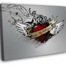 Bullet for My Valentine Logo Rock Band Metalcore Metal  20x16 inch FRAMED CANVAS WALL PRINT