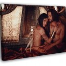 Da Vinci's Demons Tom Riley Laura Haddock Tv Series  20x16 inch FRAMED CANVAS WALL PRINT