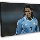 Edinson Cavani Uruguay Football Soccer Sport  20x16 inch FRAMED CANVAS WALL PRINT