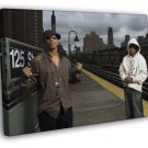 Gang Starr MC Guru DJ Premier Hip-Hop Rap Music  20x16 inch FRAMED CANVAS WALL PRINT