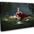 Once Upon a Time Emma Rigby Red Queen Anastasia Series  20x16 inch FRAMED CANVAS WALL PRINT