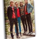 Phoenix Alternative Rock Band Music  20x16 inch FRAMED CANVAS WALL PRINT