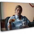 Rust Cohle Matthew McConaughey True Detective 2014  20x16 inch FRAMED CANVAS WALL PRINT