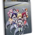 Cross Ange Characters Anime Manga Art  20x16 inch FRAMED CANVAS WALL PRINT