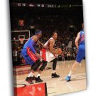 DeMar DeRozan Toronto Raptors Basketball Art  20x16 inch FRAMED CANVAS WALL PRINT