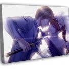 Gintama Kagura Okita Sougo Anime Manga Art  20x16 inch FRAMED CANVAS WALL PRINT