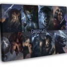 Gargoyles Awesome Characters Cartoon TV Series Art  20x16 inch FRAMED CANVAS WALL PRINT