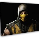 Mortal Kombat X Scorpion Video Game WALL  20x16 inch FRAMED CANVAS PRINT