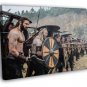 Vikings TV Series Battle Clive Standen Rollo WALL  20x16 inch FRAMED CANVAS PRINT