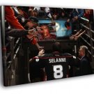 Teemu Ilmari Selanne Hockey Sport  20x16 inch FRAMED CANVAS WALL PRINT