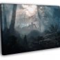 Tomb Raider Landscape Dark Video Game WALL  20x16 inch FRAMED CANVAS PRINT