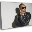 Tyga Sunglass Portrait Hip Hop Rapper Music  20x16 inch FRAMED CANVAS WALL PRINT