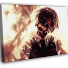 Tokyo Ghoul Kaneki Ken Creepy Anime Manga Art  20x16 inch FRAMED CANVAS WALL PRINT