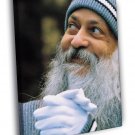 Osho Acharya Rajneesh Indian Guru WALL  20x16 inch FRAMED CANVAS PRINT