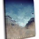 Interstellar Christopher Nolan 2014 Movie  20x16 inch FRAMED CANVAS WALL PRINT