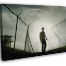The Walking Dead Andrew Lincoln Rick Grimes WALL  20x16 inch FRAMED CANVAS PRINT