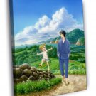 Barakamon Characters Painting Anime Manga Art WALL  20x16 inch FRAMED CANVAS PRINT