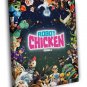 Robot Chicken Cool Funny Tv Series WALL  20x16 inch FRAMED CANVAS PRINT
