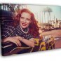 Jessica Chastain Beautiful Hot Actress 20x16 inch FRAMED CANVAS WALL PRINT